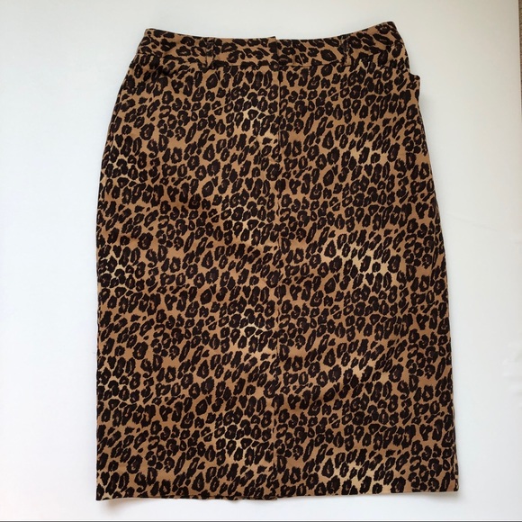 East 5th Dresses & Skirts - Leopard print, Pencil Skirt, Brown and tan, Size 4